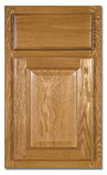 Oak Honey Cabinet